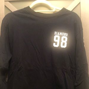 Men’s Diamond Co dark blue long sleeve shirt